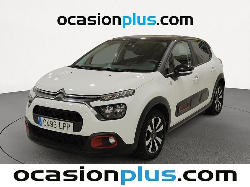 Blanco Usado 2021 Citroën C3 PureTech Utilitario | 9864 € (Buen precio) - Imagen 1/4