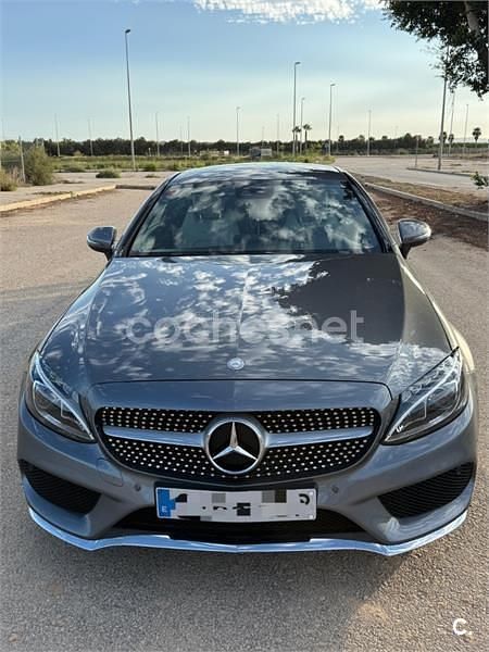 Usado Mercedes C220 170 CV (125 kW) 2017 Gris / plata Coupe