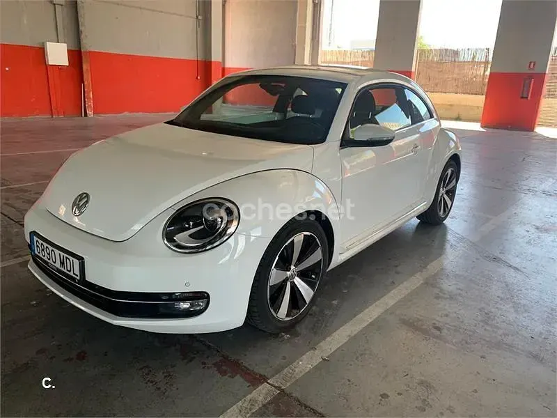 Usado VW Beetle Design 150 CV (110 kW) 2016 Blanco Utilitario