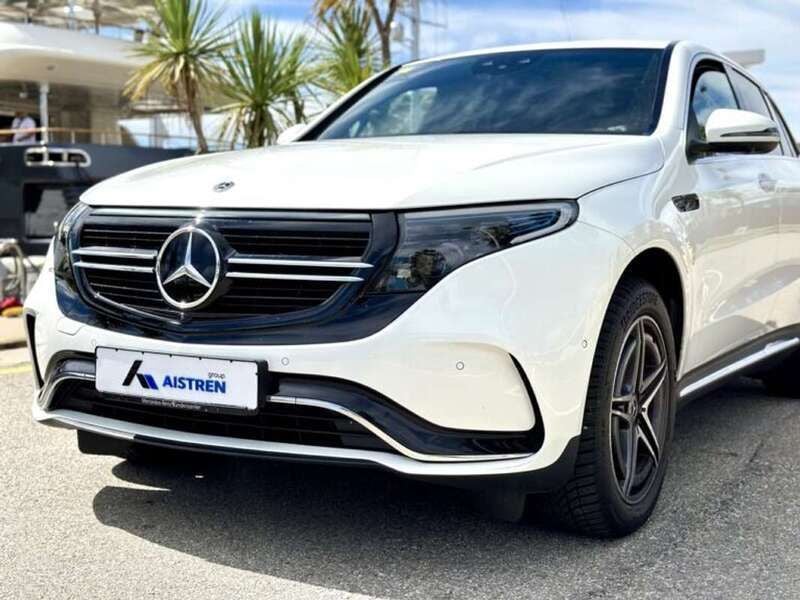 Usado Mercedes EQC400 300 kW (408 CV) 2021 Blanco SUV