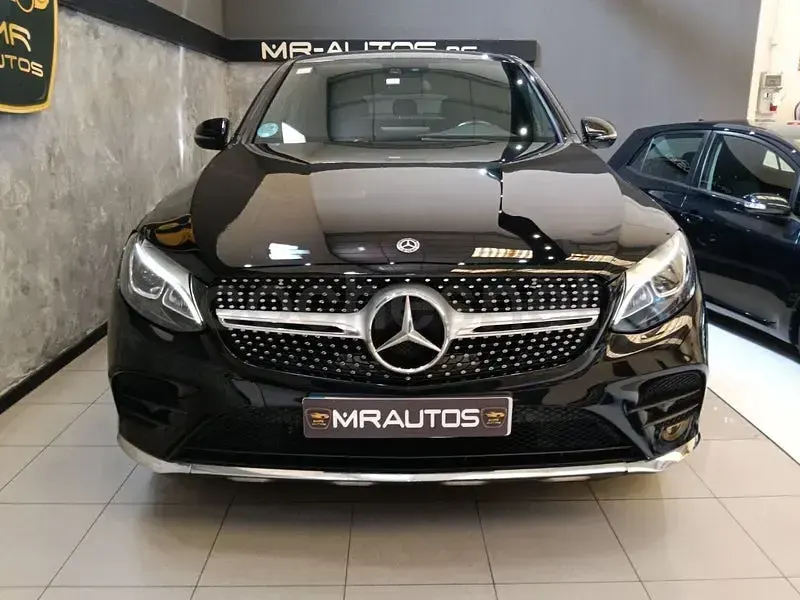 Usado Mercedes GLC250 204 CV (150 kW) 2018 Negro Coupe