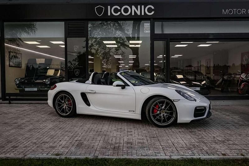 Blanco Usado 2015 Porsche Boxster GTS Descapotable | 69.900 € - Imagen 1/4