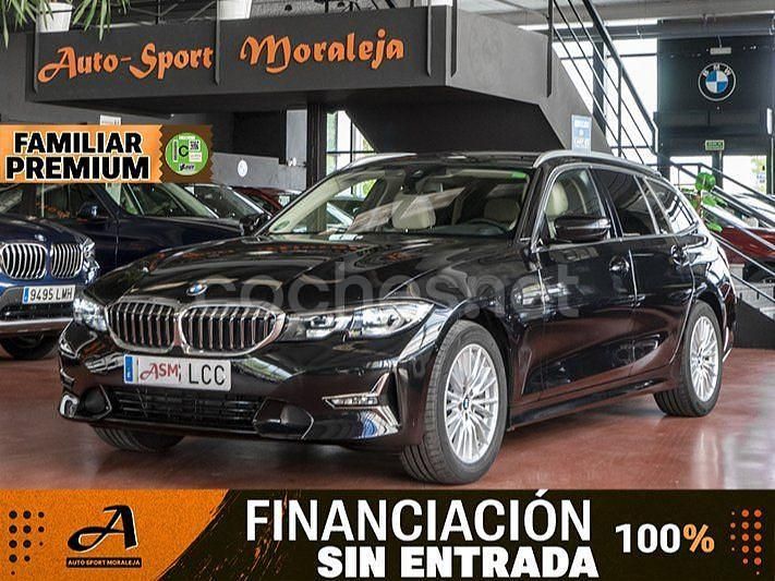 Negro Usado 2019 BMW 320 Luxury Line Familiar | 28.900 € (Caro) - Imagen 1/4