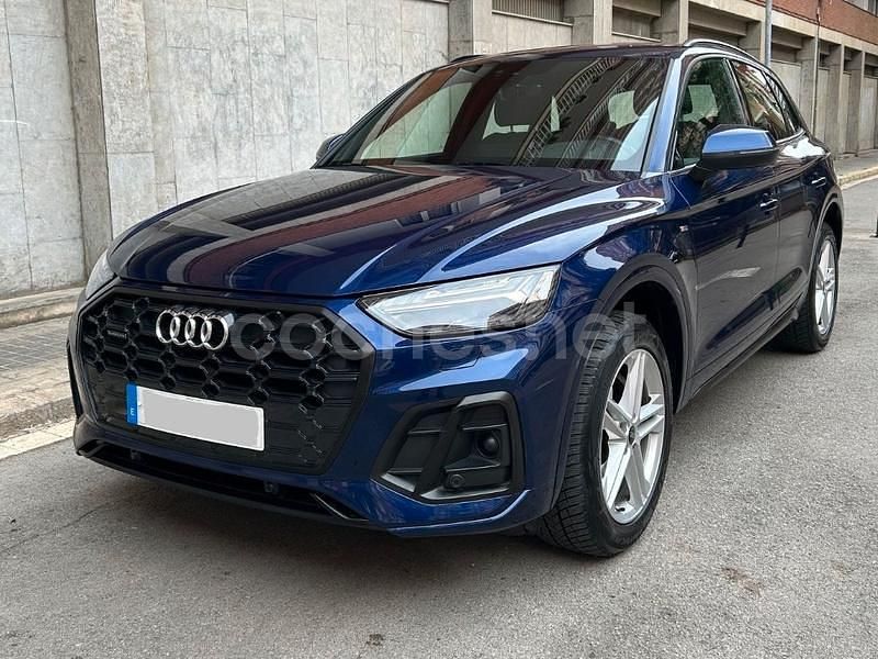 Azul Usado 2021 Audi Q5 S-Line SUV | 32.750 € (Super precio) - Imagen 1/4