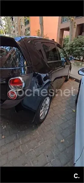 Usado Chevrolet Aveo LTZ 95 CV (69 kW) 2011 Negro Berlina