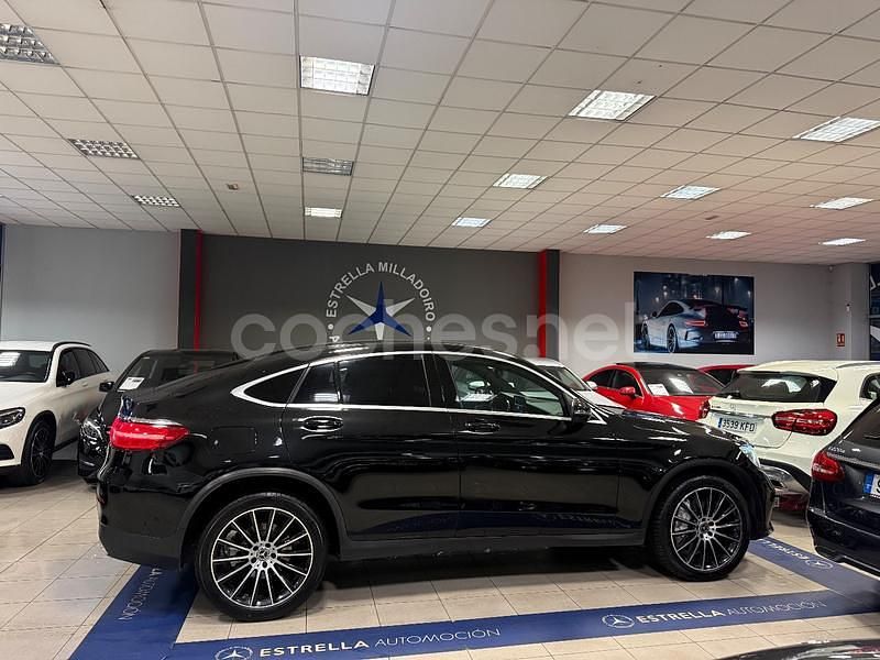Usado Mercedes GLC250 204 CV (150 kW) 2019 Negro Coupe