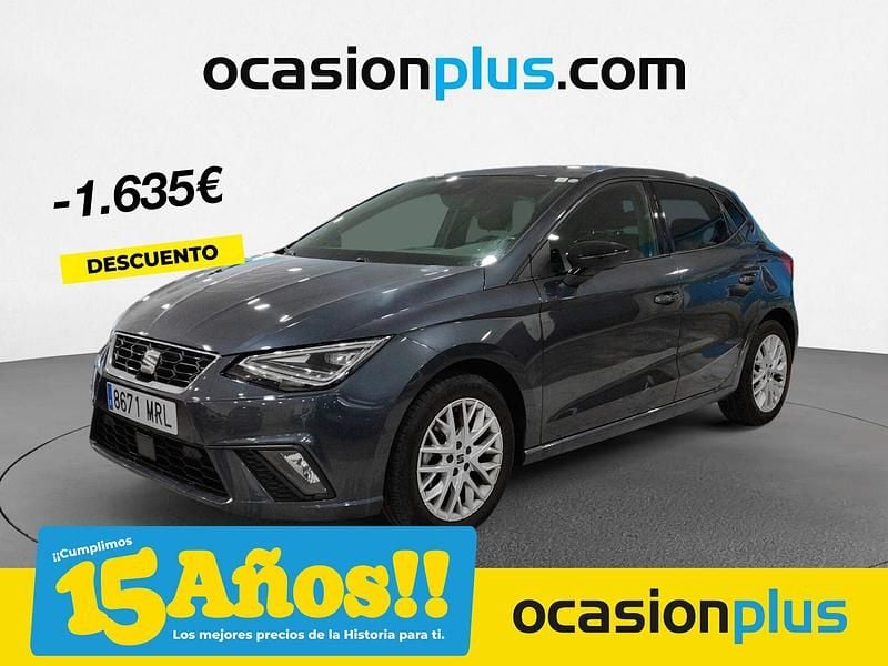 Gris Usado 2024 Seat Ibiza FR Berlina | 17.990 € (Precio justo) - Imagen 1/4
