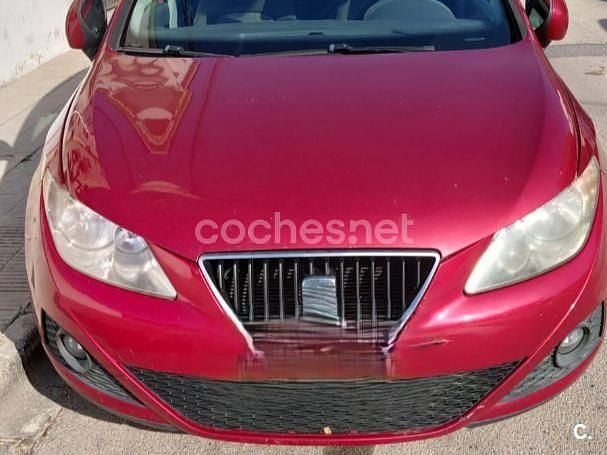 Brugt Seat Ibiza Style 105 HK (77 kW) 2011 Rød Sedan