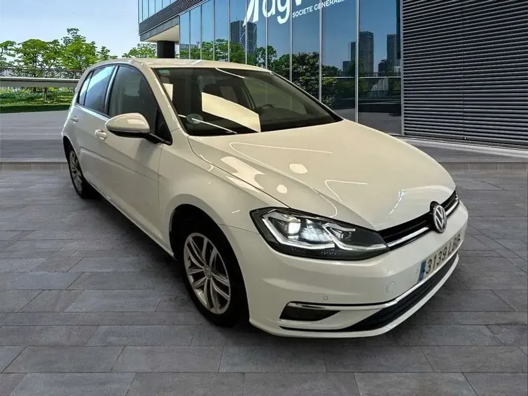Usado VW Golf VII Advance 150 CV (110 kW) 2019 Blanco Utilitario