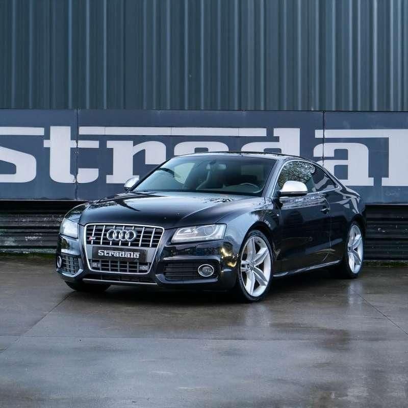 Usado Audi S5 354 CV (260 kW) 2008 Negro Coupe
