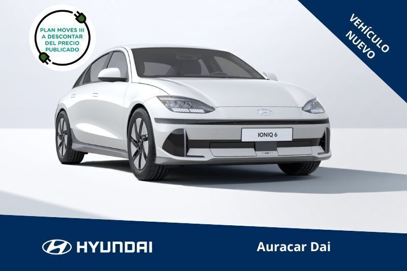 Blanco Nuevo 2025 Hyundai Ioniq 6 Berlina | 44.600 € (Precio justo) - Imagen 1/4