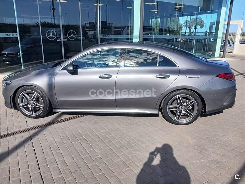 Usado Mercedes CLA200 150 CV (110 kW) 2020 Gris / plata Berlina