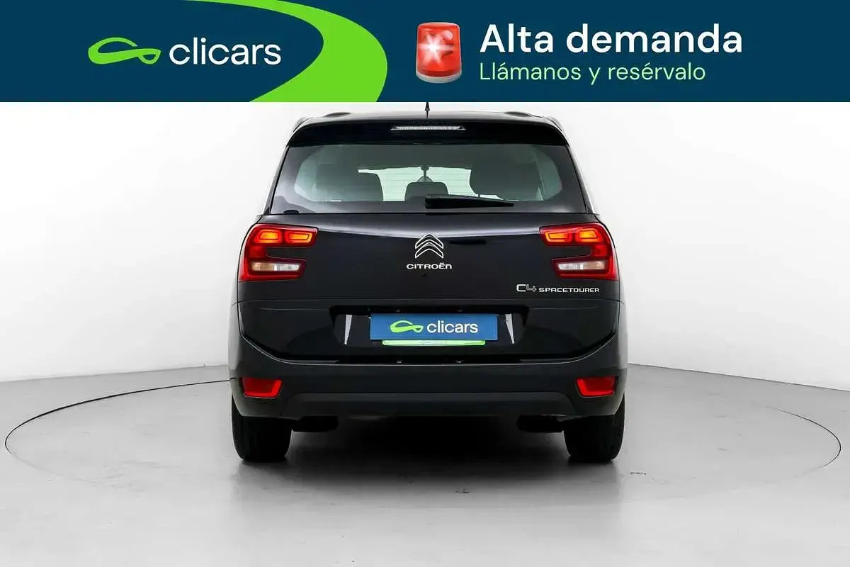 Usado Citroën C4 SpaceTourer PureTech 131 CV (96 kW) 2022 Negro Monovolumen