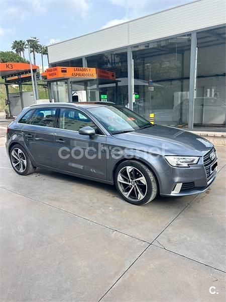 Gris / plata Usado 2018 Audi A3 S-Line Berlina | 18.900 € (Precio justo) - Imagen 1/4