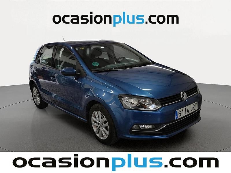 Usado VW Polo 90 CV (66 kW) 2016 Azul