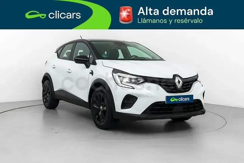 Usado Renault Captur Intens 100 CV (73 kW) 2022 Blanco SUV