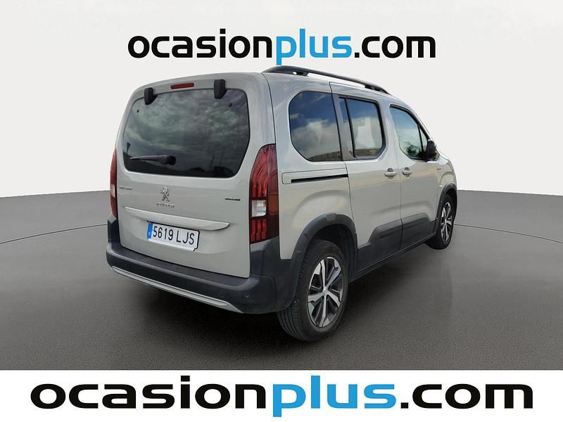 Usado Peugeot Rifter GT-line 130 CV (95 kW) 2020 Gris Monovolumen