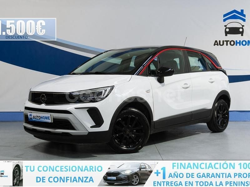 Blanco Usado 2021 Opel Crossland GS Line SUV | 12.250 € (Buen precio) - Imagen 1/4