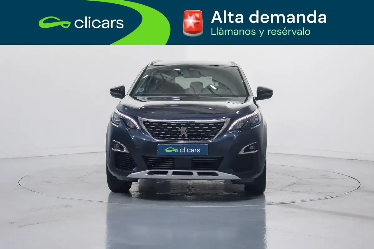 Usado Peugeot 5008 GT-line 130 CV (95 kW) 2018 Azul SUV