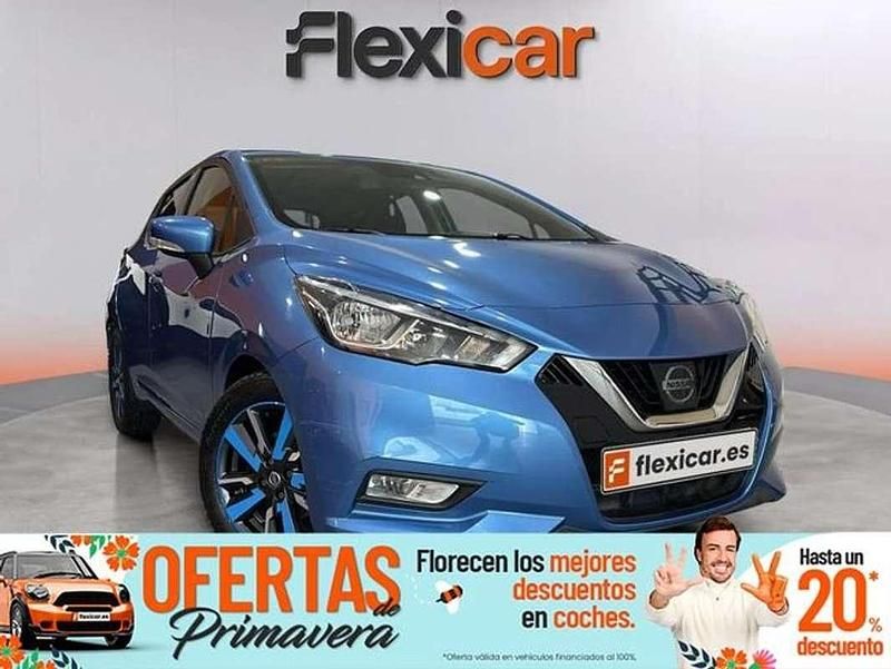 Usado Nissan Micra Acenta 90 CV (66 kW) 2019 Azul Utilitario