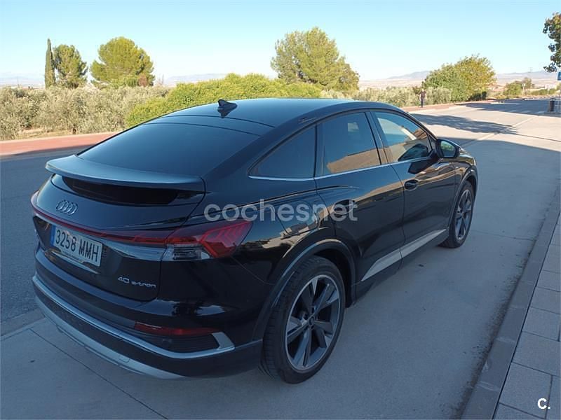 Usado Audi Q4 Sportback e-tron S-Line 135 kW (184 CV) 2023 Eléctrico SUV