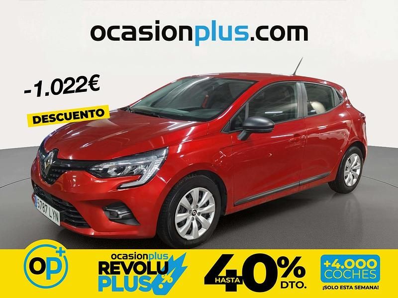 Usado Renault Clio V Business 90 CV (66 kW) 2022 Rojo