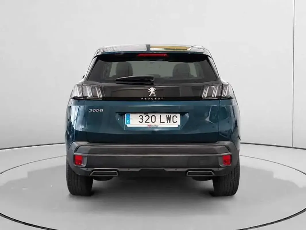 Usado Peugeot 3008 Active 131 CV (96 kW) 2022 Azul SUV