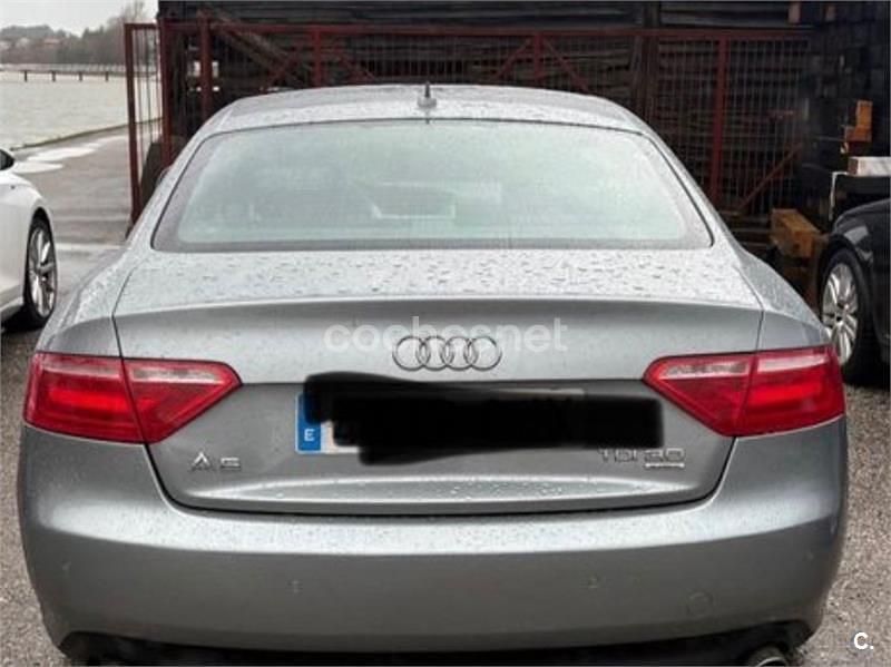 Usado Audi A5 190 CV (139 kW) 2008 Gris / plata Coupe