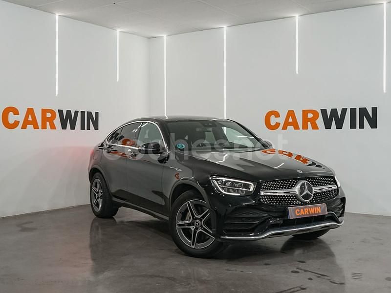 Negro Usado 2022 Mercedes GLC200 SUV | 42.900 € (Caro) - Imagen 1/4