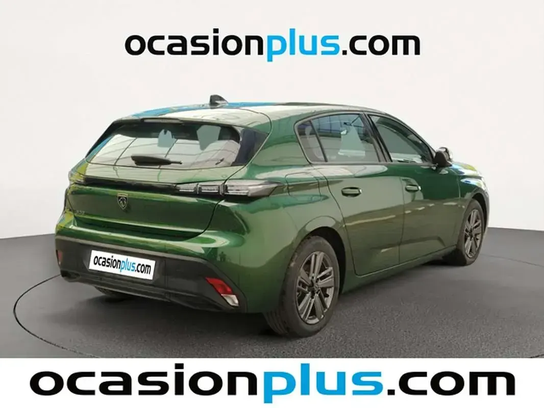 Usado Peugeot 308 Active 131 CV (96 kW) 2024 Verde Utilitario