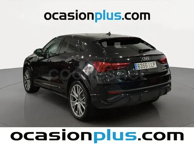 Usado Audi Q3 Sportback S-Line 150 CV (110 kW) 2020 Negro SUV