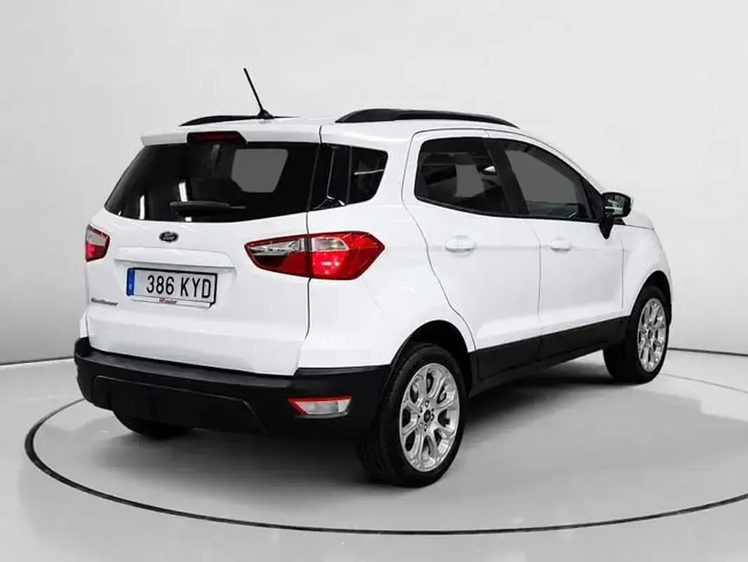 Usado Ford Ecosport Trend 100 CV (73 kW) 2019 Blanco SUV