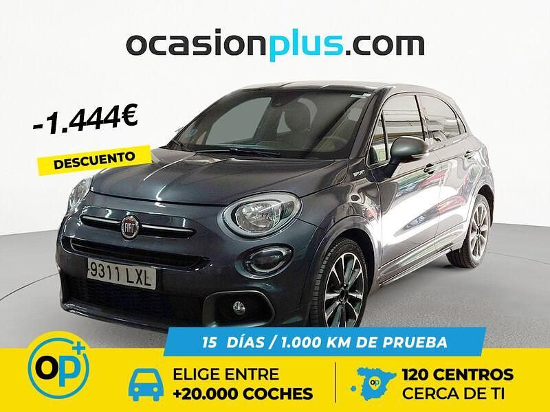 Gris / plata Usado 2022 Fiat 500X Sport SUV | 15.890 € (Precio justo) - Imagen 1/4