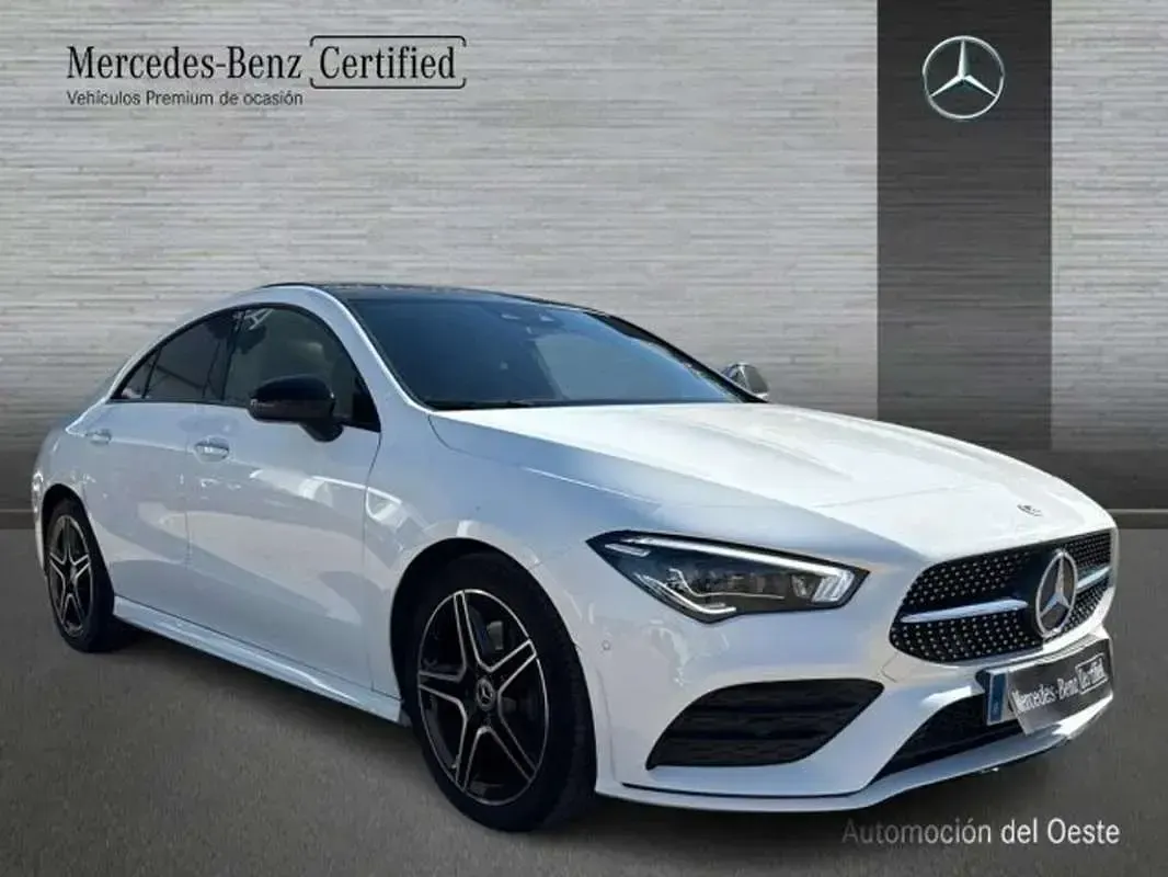Usado Mercedes CLA220 190 CV (139 kW) 2021 Blanco Berlina
