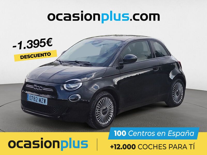 Negro Usado 2023 Fiat 500e Icon Utilitario | 14.750 € (Buen precio) - Imagen 1/4