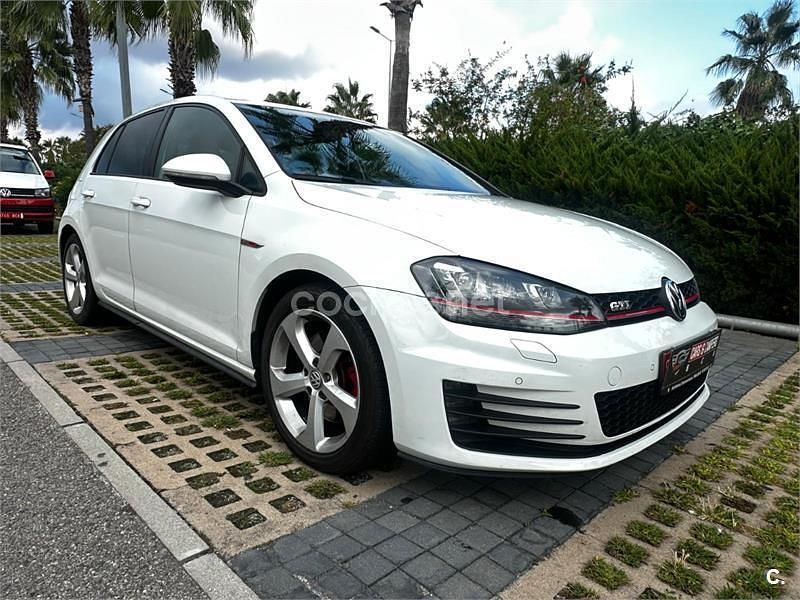 Usado VW Golf VII GTI 220 CV (161 kW) 2016 Blanco Berlina