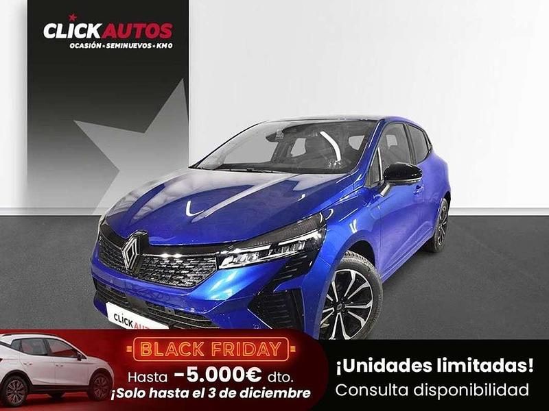 Azul Usado 2024 Renault Clio V Techno Utilitario | 14.300 € (Precio justo) - Imagen 1/4
