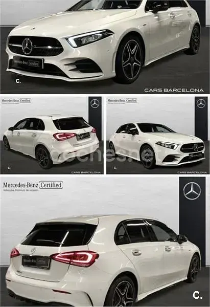 Usado Mercedes A200 150 CV (110 kW) 2020 Blanco Berlina