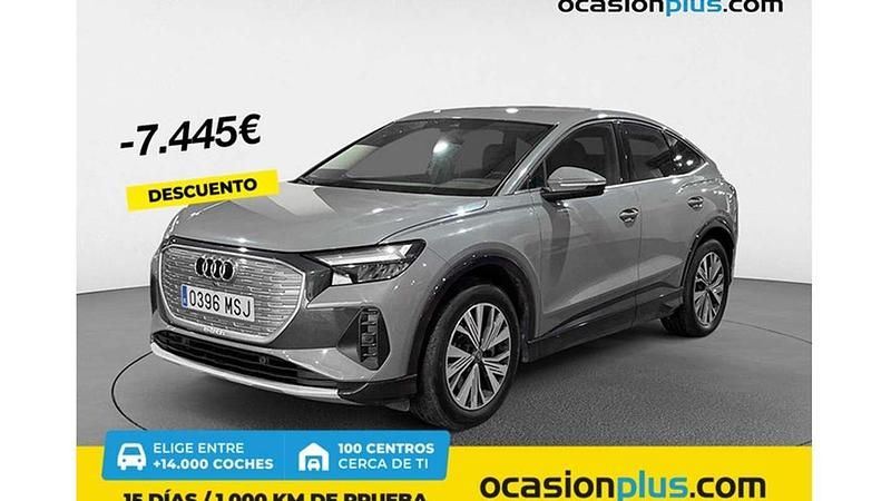 Gris Usado 2024 Audi Q4 Sportback e-tron Advanced Plus SUV | 37.182 € - Imagen 1/4