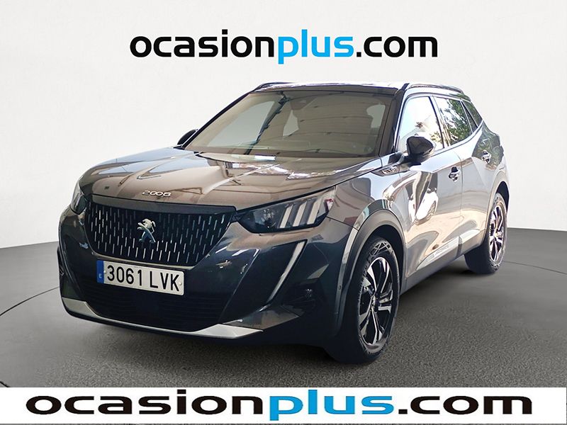 Gris Usado 2021 Peugeot 2008 GT SUV | 18.000 € (Precio justo) - Imagen 1/4