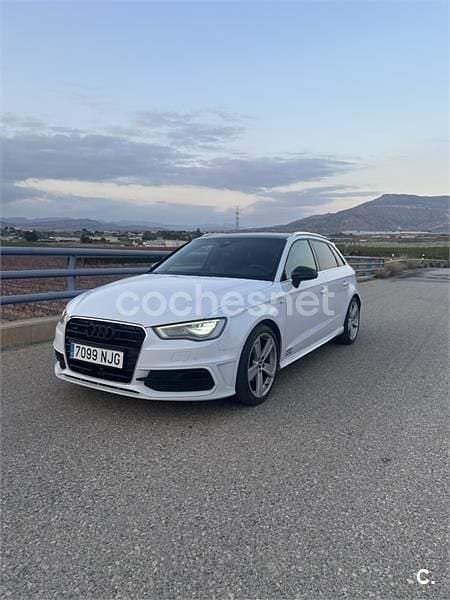 Usado Audi A3 S-Line 150 CV (110 kW) 2016 Blanco Berlina