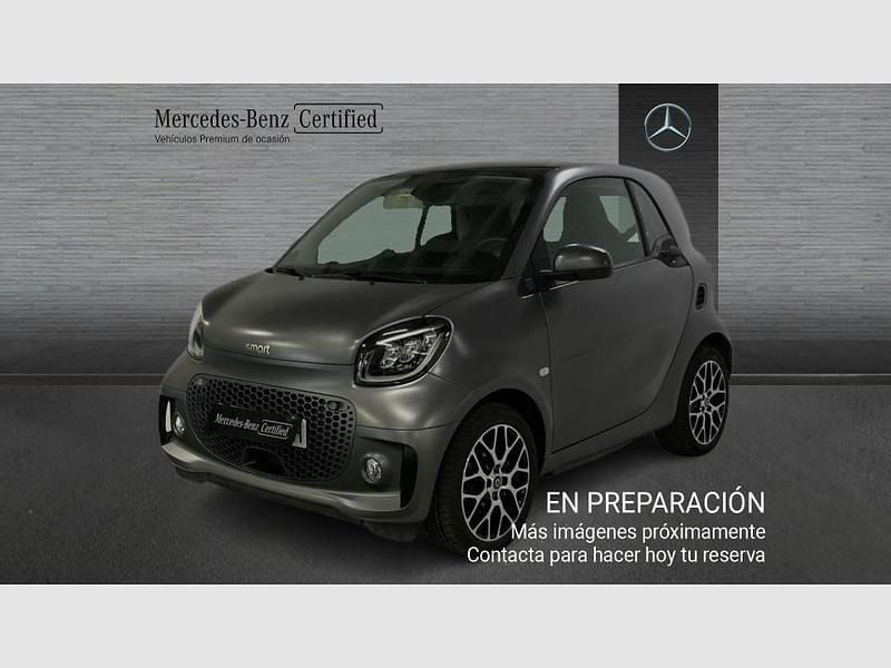 Gris Usado 2021 Smart ForTwo Electric Drive Coupe | 14.490 € (Precio justo) - Imagen 1/4