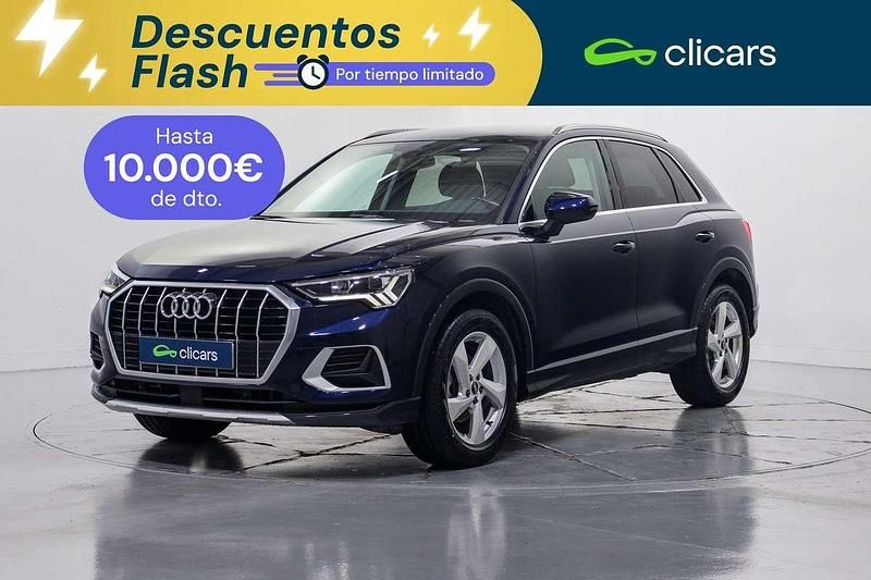 Begagnad Audi Q3 Advanced 150 HK (110 kW) 2022 Blå SUV