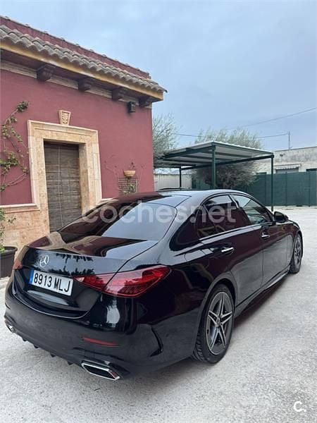 Usado Mercedes C200 163 CV (119 kW) 2023 Negro Berlina