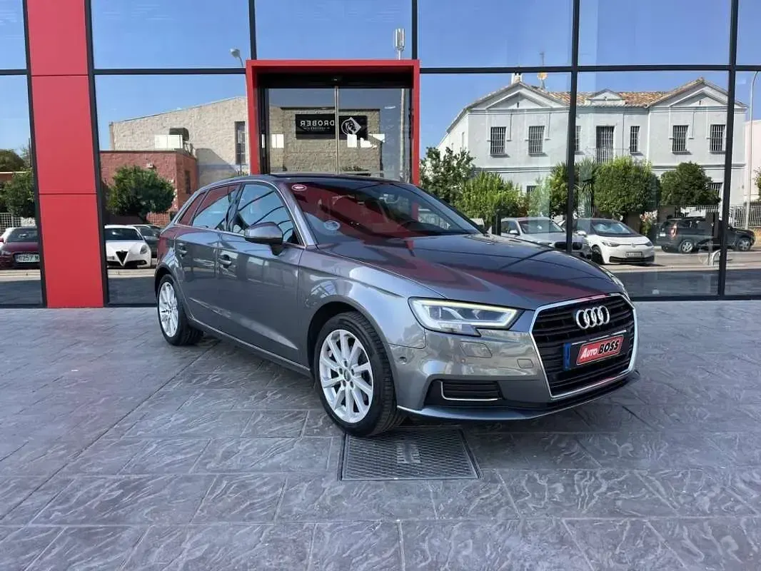 Usado Audi A3 Sportback Premium 116 CV (85 kW) 2019 Gris Utilitario