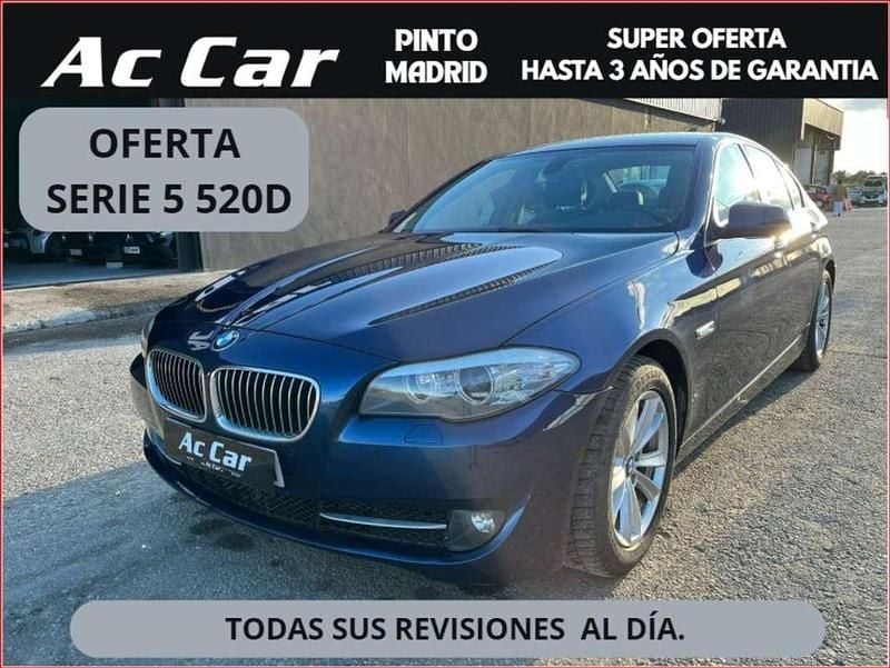 Usado BMW 520 184 CV (135 kW) 2012 Azul Berlina