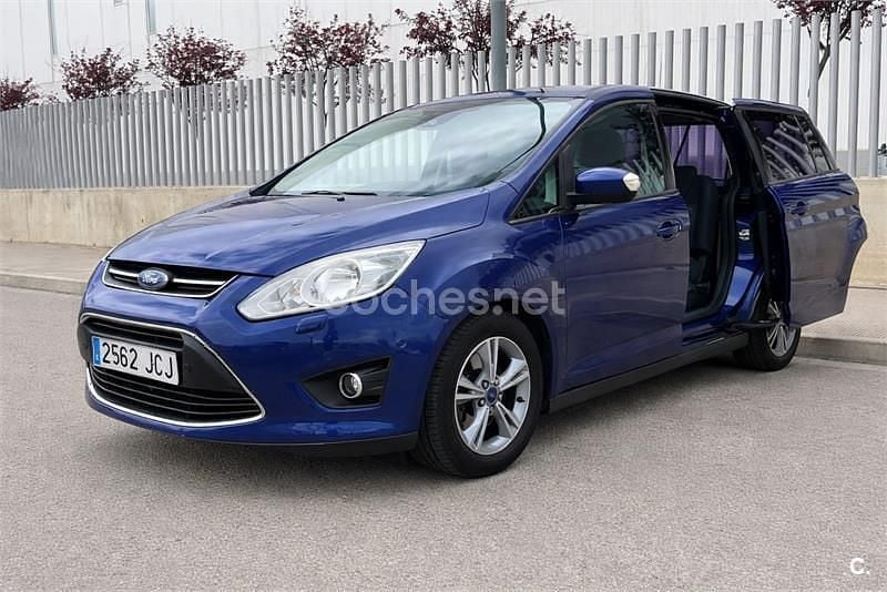 Usado Ford Grand C-Max Titanium 115 CV (84 kW) 2015 Azul Monovolumen