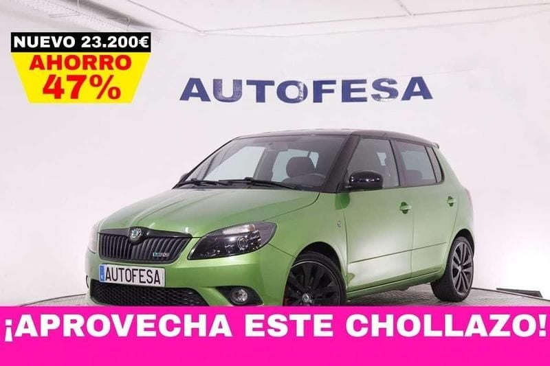 Usado Skoda Fabia RS 180 HP (132 kW) 2012 Verde Sedan