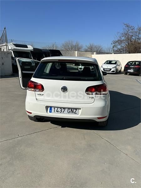 Usado VW Golf VI Sport 105 CV (77 kW) 2009 Blanco Utilitario