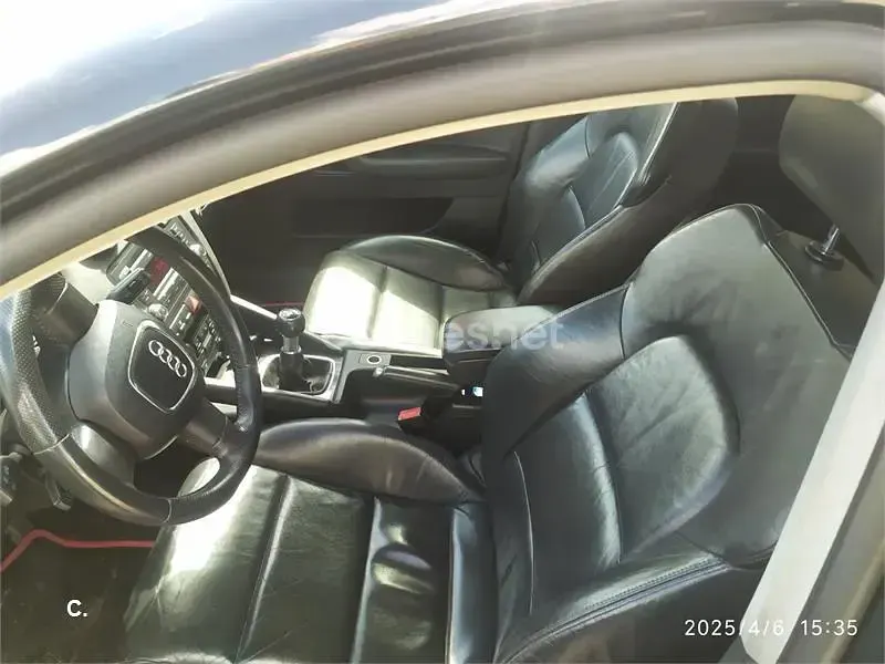 Usado Audi A3 Ambiente 140 CV (102 kW) 2008 Negro Utilitario